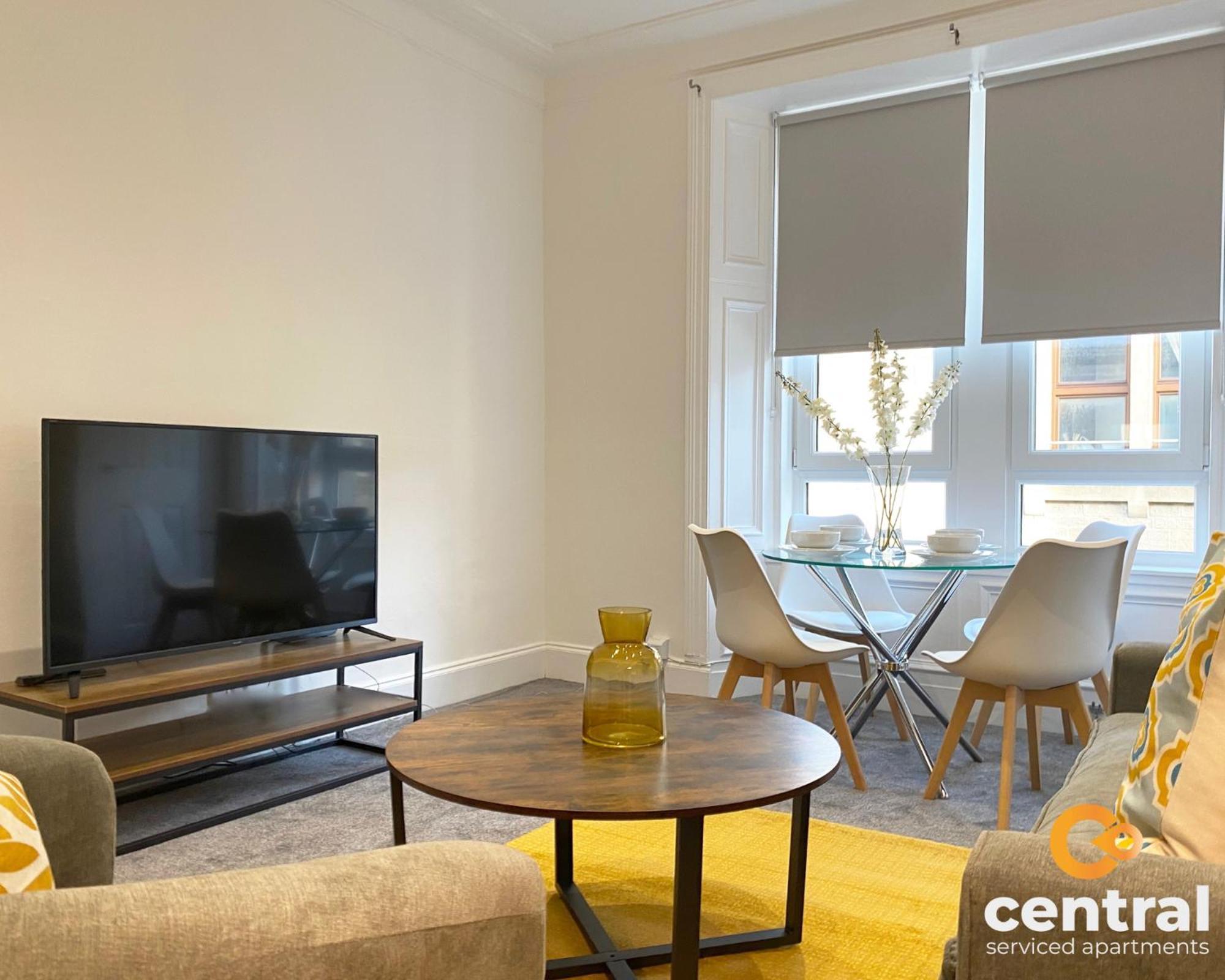 Central Serviced Apartments - Cosy 1 Bedroom - Modern - Close To Transport Links - Quiet Neighbourhood - Fast Wifi - Fully Equipped - Smart Tvs In All Rooms - Monthly Stays Welcome - Free Street Parking - Ideal Relocation To Dundee Accommodation 외부 사진