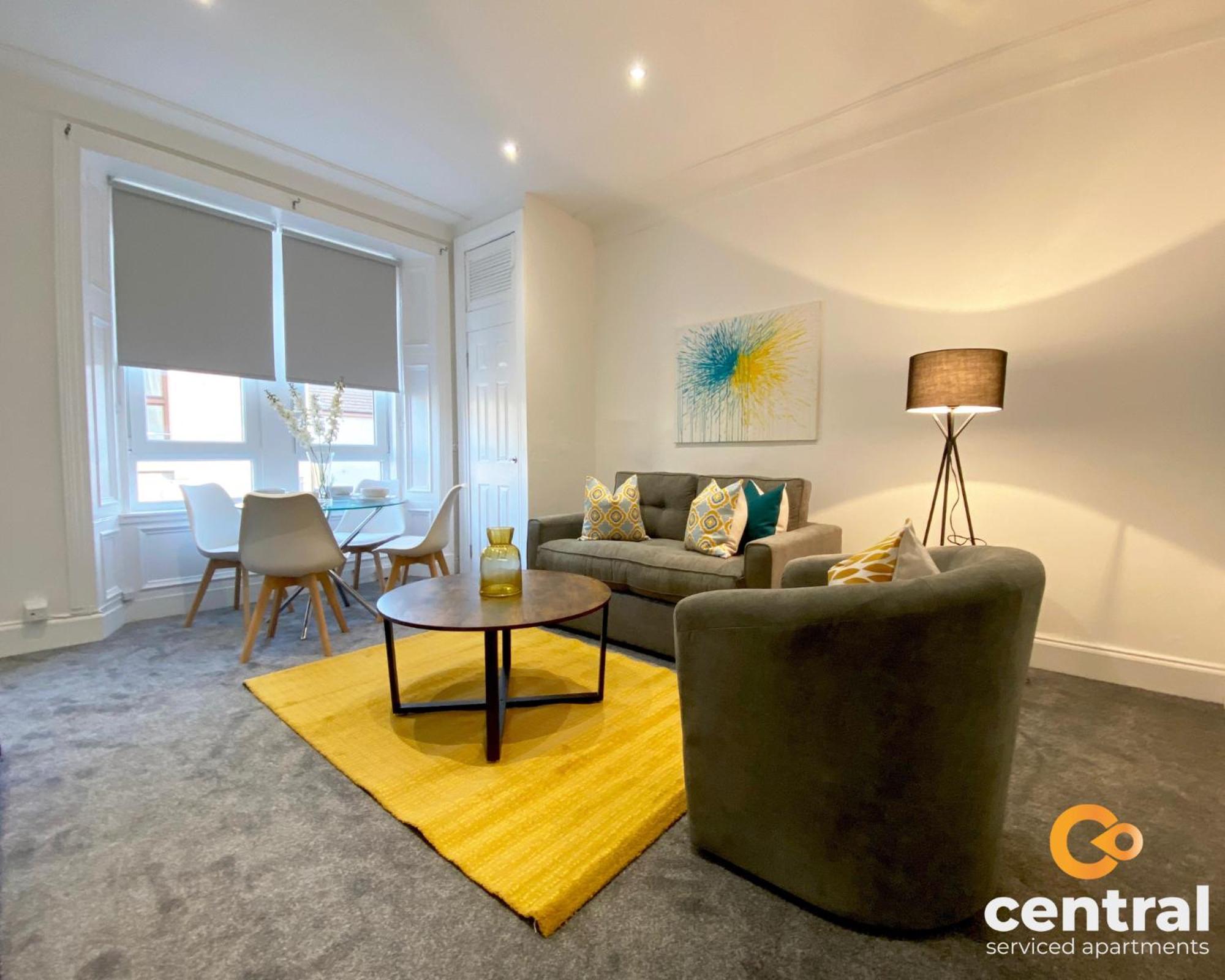 Central Serviced Apartments - Cosy 1 Bedroom - Modern - Close To Transport Links - Quiet Neighbourhood - Fast Wifi - Fully Equipped - Smart Tvs In All Rooms - Monthly Stays Welcome - Free Street Parking - Ideal Relocation To Dundee Accommodation 외부 사진